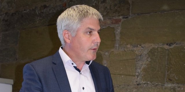 Christian Hofer lud am Mittwoch zur Medienkonferenz. (Bild Daniela Joder)