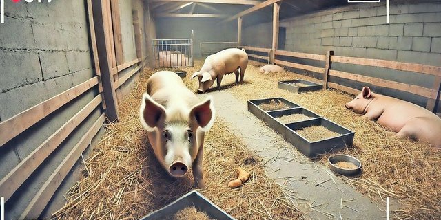 Die künstliche Intelligenz (KI) wird auch in der Landwirtschaft immer mehr zum Einsatz kommen. Mithilfe einer Kamera brachte Lorenz Tschumi dem System das Erkennen von Schweinen im Stall bei. 