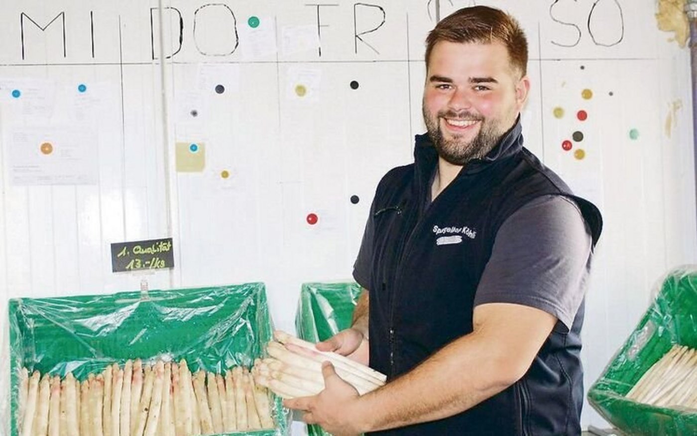 Ronny Köhli, Kallnach, Landwirt und Präsident FK Jula.
