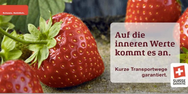Aktuell wirbt die Marke Suisse Garantie mit den «inneren Werten». «Eine wunderbare Botschaft», findet Urs Schneider. (Bild Suisse Garantie)