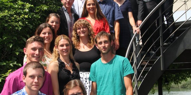 Die erfolgreichen Absolventinnen und Absolventen (siehe Kasten). (Bild VSGP)