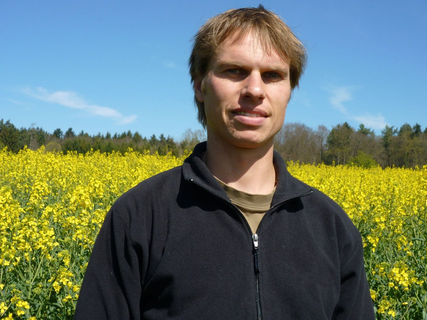 Marius Frei ist Geschäftsführer der Lenzberg Precision Farming in Warth TG. (Bild zVg)
