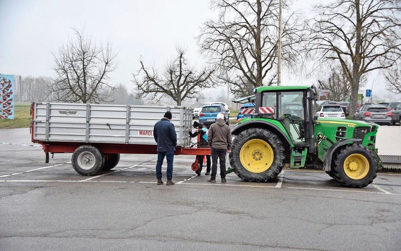 Fahren mit dem Anhänger: Hier wird die Zeit gestoppt, die man dafür braucht.