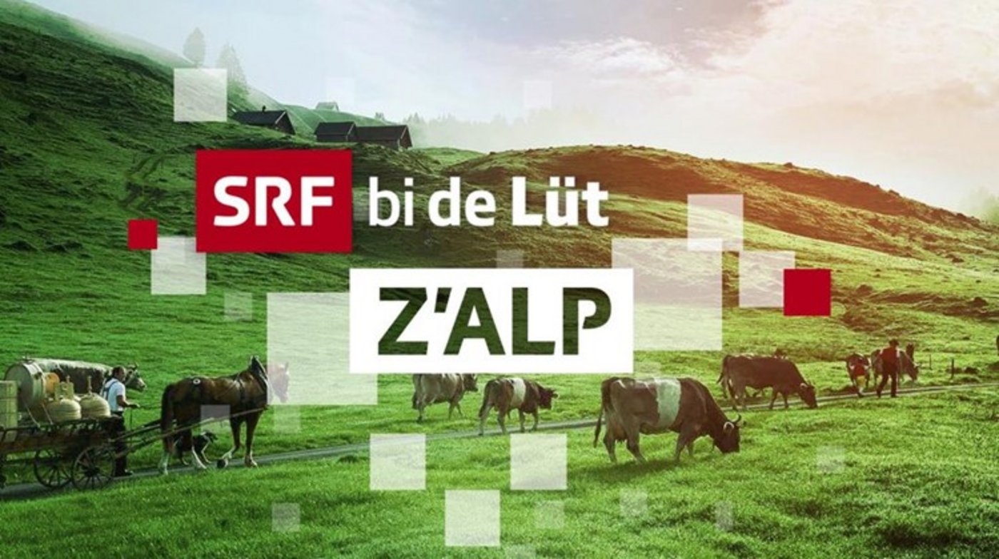 «SRF bi de Lüt» begleitet die Älplerinnen und Älpler in die Bergwelt. (Bild SRF) 