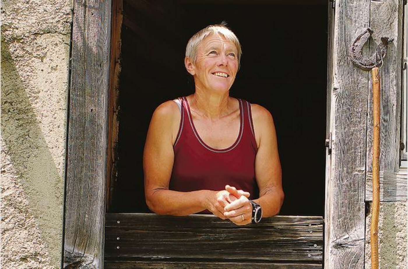 Margrit Stoffel ist ein Tausendsassa: Im Winter als Pistenpatroulleurin...