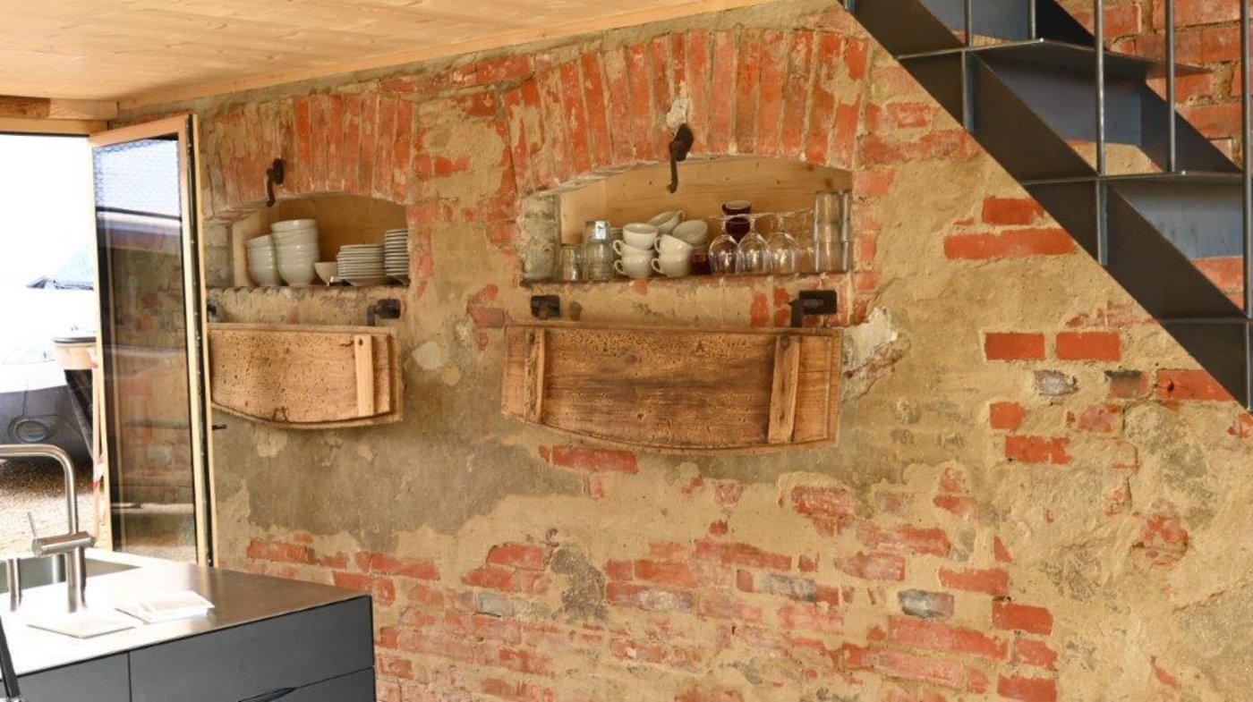 Alte Elemente wurden erhalten und verbinden sich mit neuen Elementen. (Bild BauZ/aw)