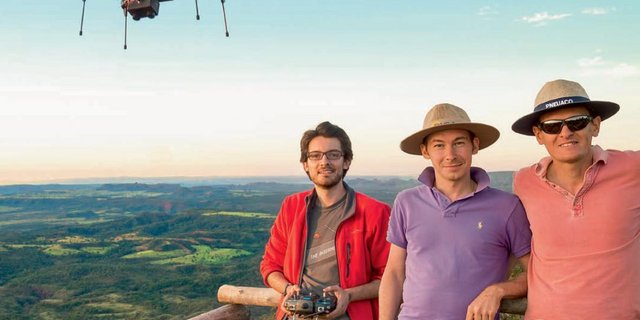 Das Gamaya-Team Dragos Constantin, Igor Ivanov und Yosef Akhtman 