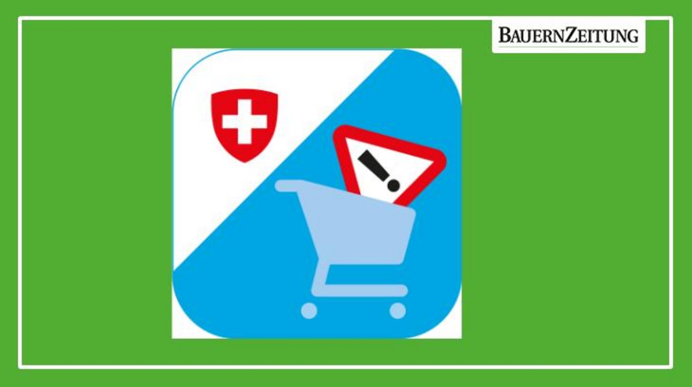 In der App kann man Produktewarungen nach Kategorien filtern, z. B. Nach Esswaren, oder Sportartikel. (Bild  Eidg. Büro für Konsumentenfragen)