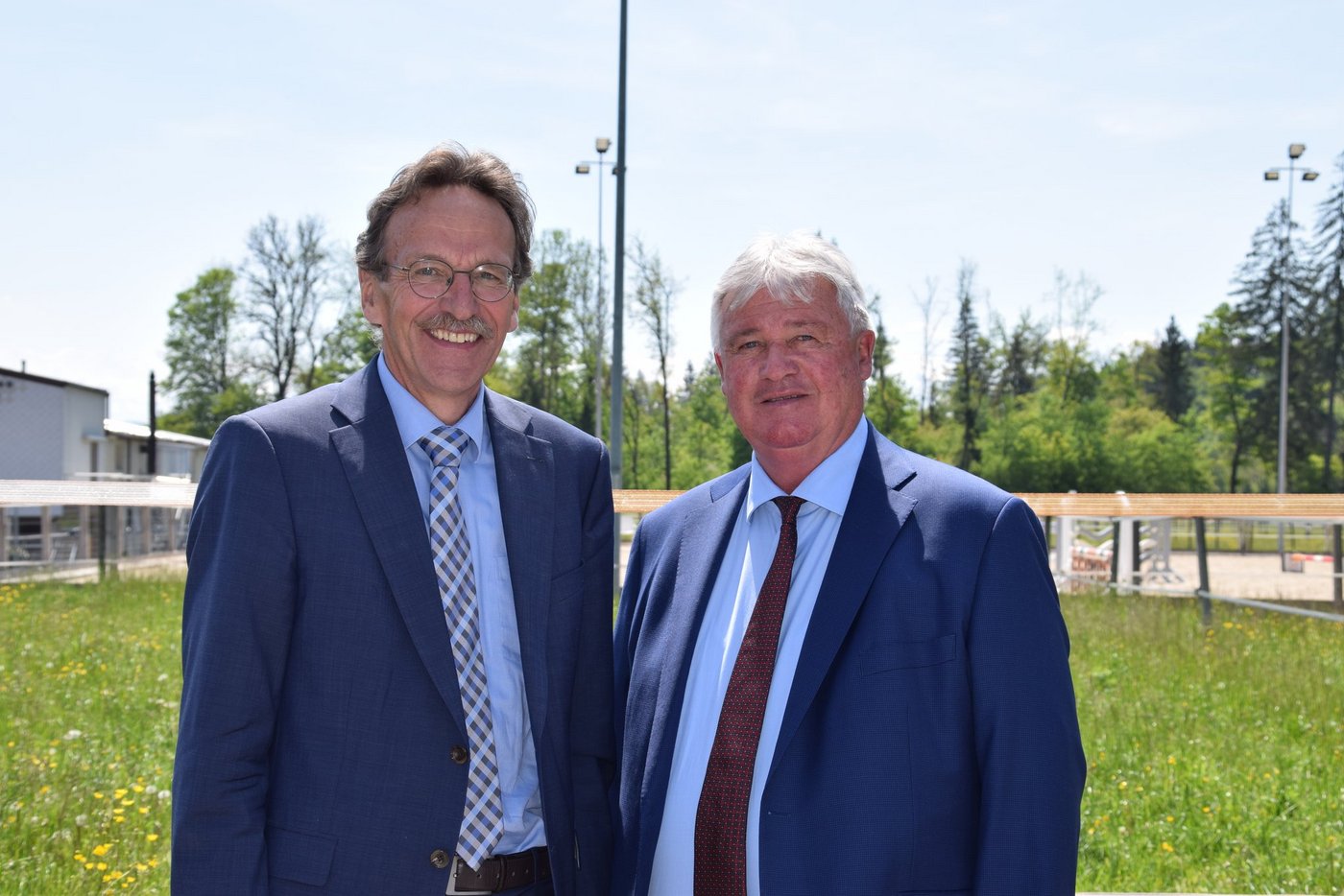 Manfred Bötsch (links) übernimmt nach Markus Zemp (rechts) das Präsidium der Identitas AG. (Bild joy)