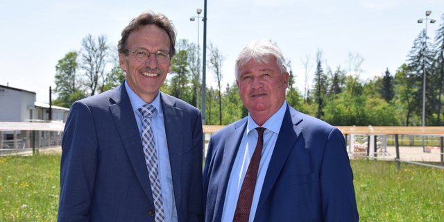 Manfred Bötsch (links) übernimmt nach Markus Zemp (rechts) das Präsidium der Identitas AG. (Bild joy)