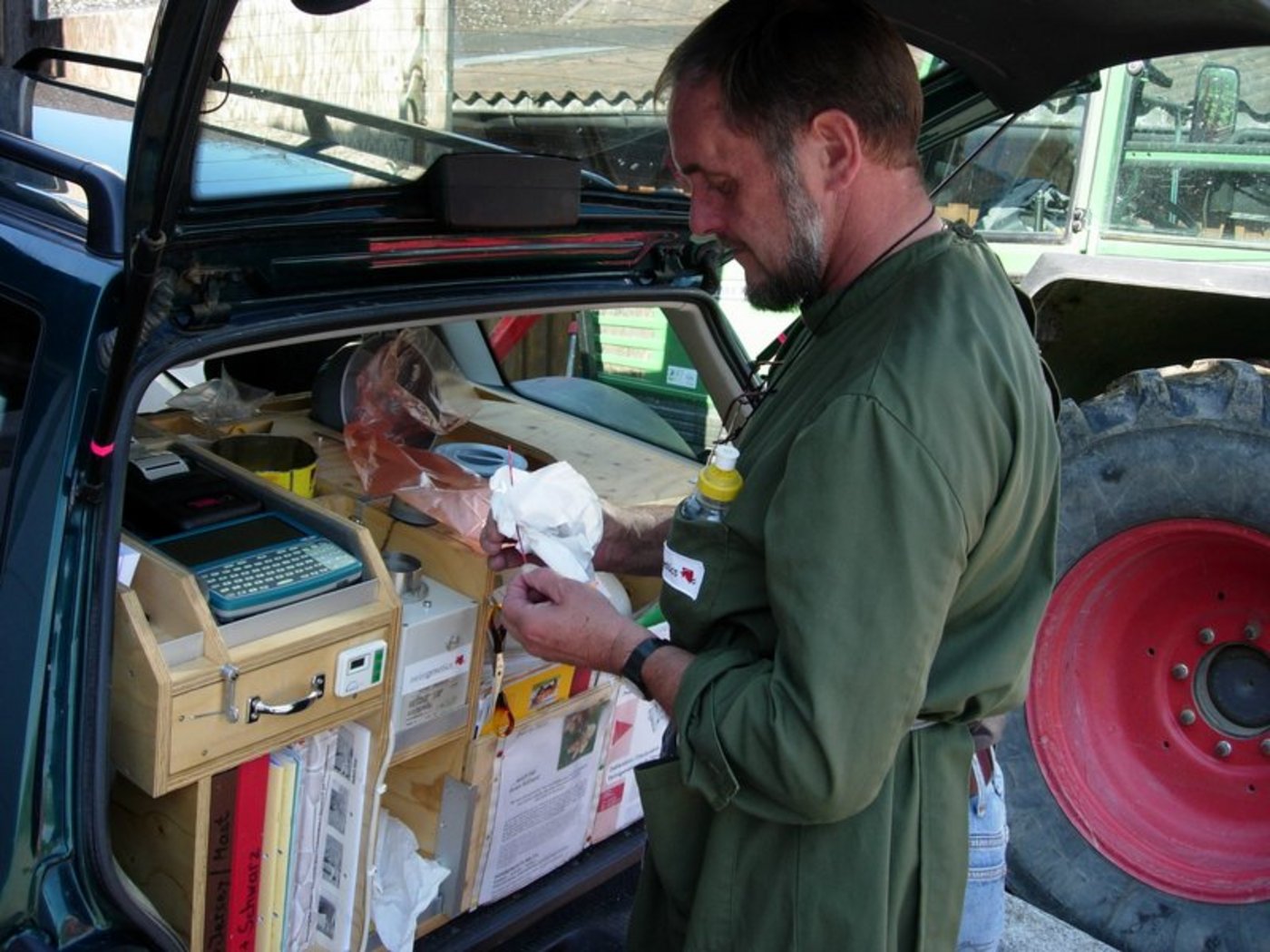Die Kunden werden gebeten, die Sicherheitsmassnahmen des Bundes einzuhalten. (Bild BauZ)