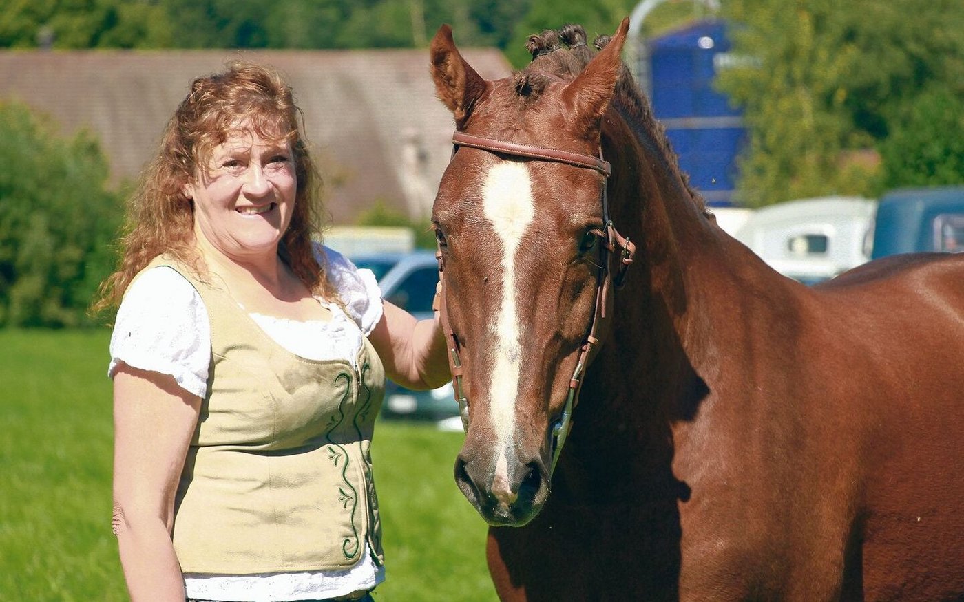 In Hélixirs Adern fliesst weniger als 1 % Fremdblut. Er ist der grosse Stolz seiner Besitzerin Therese Franchi, die sich der Freibergerzucht verschrieben hat.