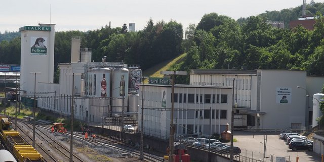 Die Brauerei Falken gehört zu den Firmen mit langer Geschichte im Kanton Schaffhausen. An der Olma 2021 soll ein bereits heute präsentiertes, neues Bier dieser Firma «Bock» auf den Gastkanton Schaffhausen» machen. (Bilder Christian Weber)