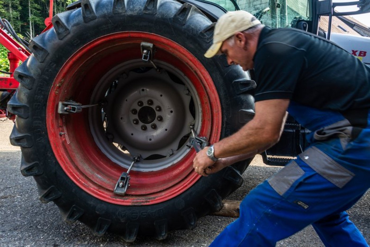 Eine Ausbildung zum Landmaschinenmechaniker dauert vier Jahre. (Bild hja)