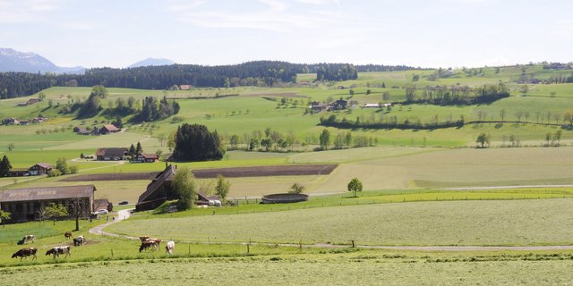 Die Luzerner Landwirtschaft soll vermehrt auf Regionalität setzen, im Bild das Rottal. (Symbolbild ag)