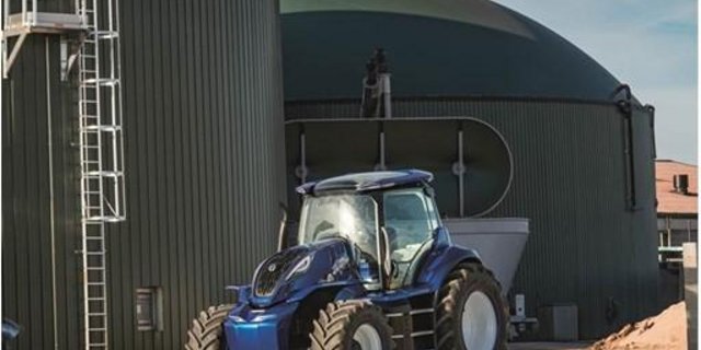 Der methanbetriebene Konzepttraktor. (Bild zVg)