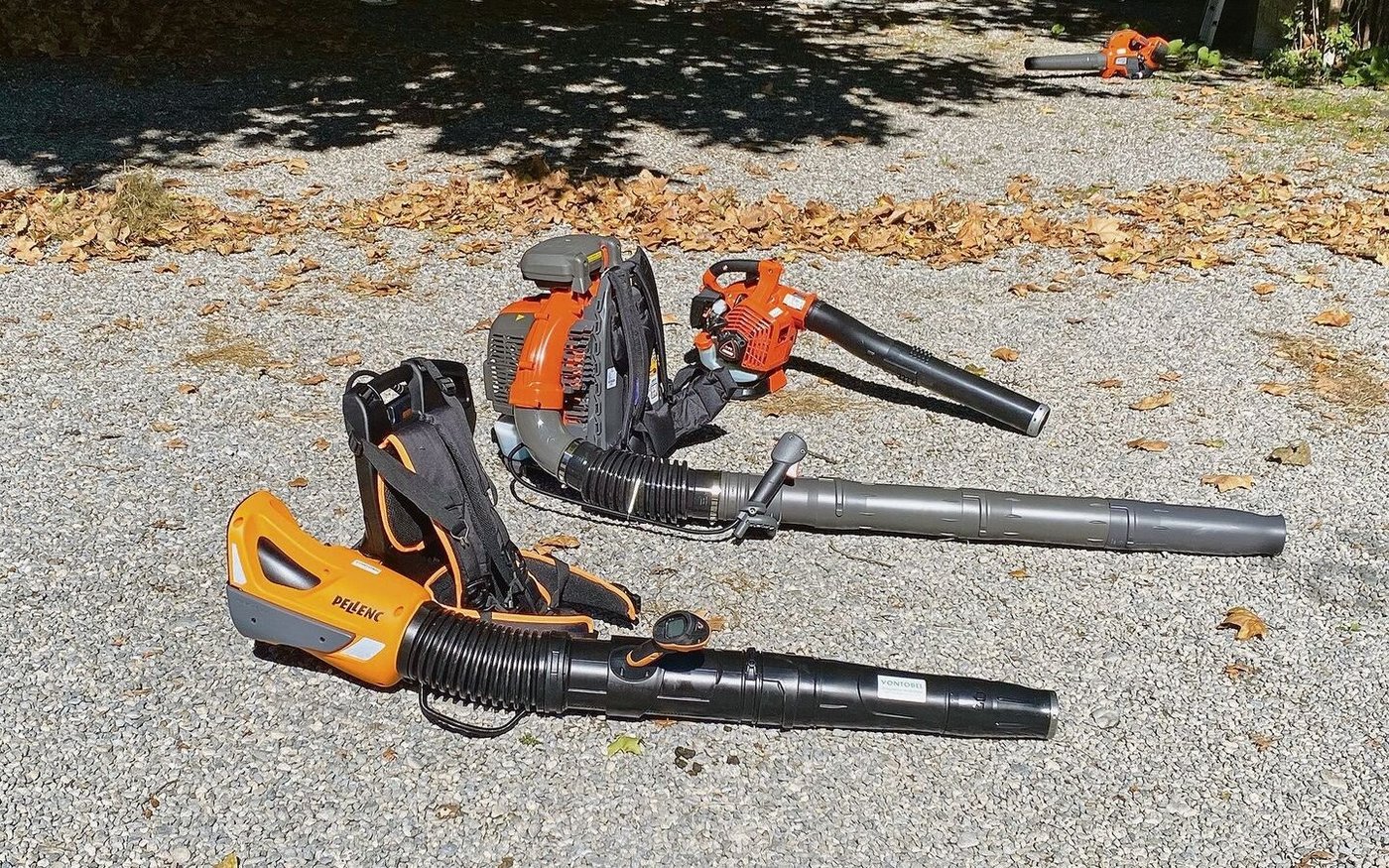 Laubbläser gibt es in verschiedenen Ausführungen und Leistungsstärken. Sie sind effizient, aber auch umstritten. Richtig eingesetzt, können sie aber die Biodiversität fördern.