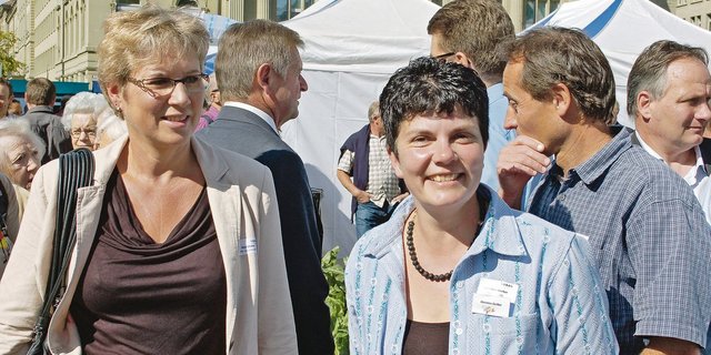 2012 war Christine Gerber noch in ihrer Funktion als VBL-Präsidentin an der Sichlete: Ein Jahr später wurde sie Vizepräsidentin des Berner Bauernverbands.(Bild dj)