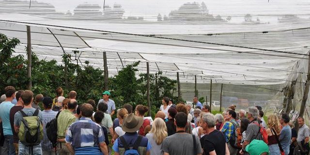 An 13 Ständen erfuhren die Besucher(innen) mehr über die Forschung, die am FiBL betrieben wird. (Bild zVg)
