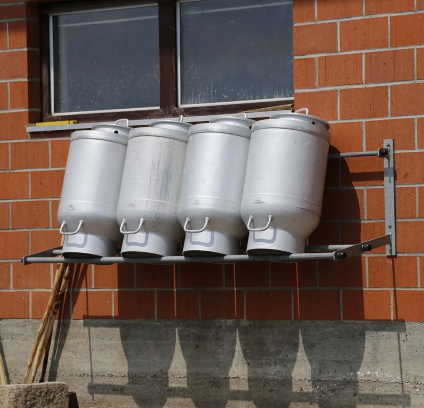 Im August wurde zwei Prozent weniger Milch gemolken. (Bild lid)