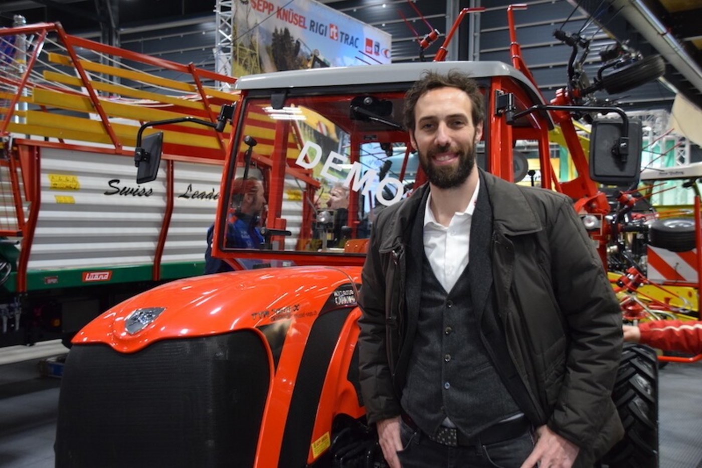 Messeleiter Christoph Studer nimmt zum unerwarteten Abbruch Stellung. (Bilder jba)