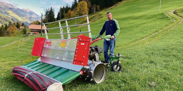 Das Stehbrett ist nicht die erste Innovation von Markus Klötzli. Selber konstruiert er immer dann, wenn er auf dem Markt nicht fündig wird.