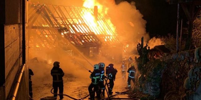 Hat ein Versicherungskunde das Schadenereignis grobfahrlässig verschuldet, wird die Entschädigung oft empfindlich gekürzt. (Symbolbild Kapo LU)