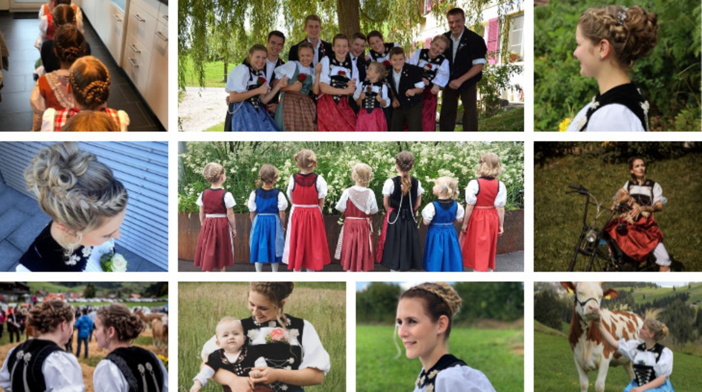 Alle Gewinnerinnen unseres Trachtenwettbewerbs (Bilder eingesendet / Compositing BauZ).