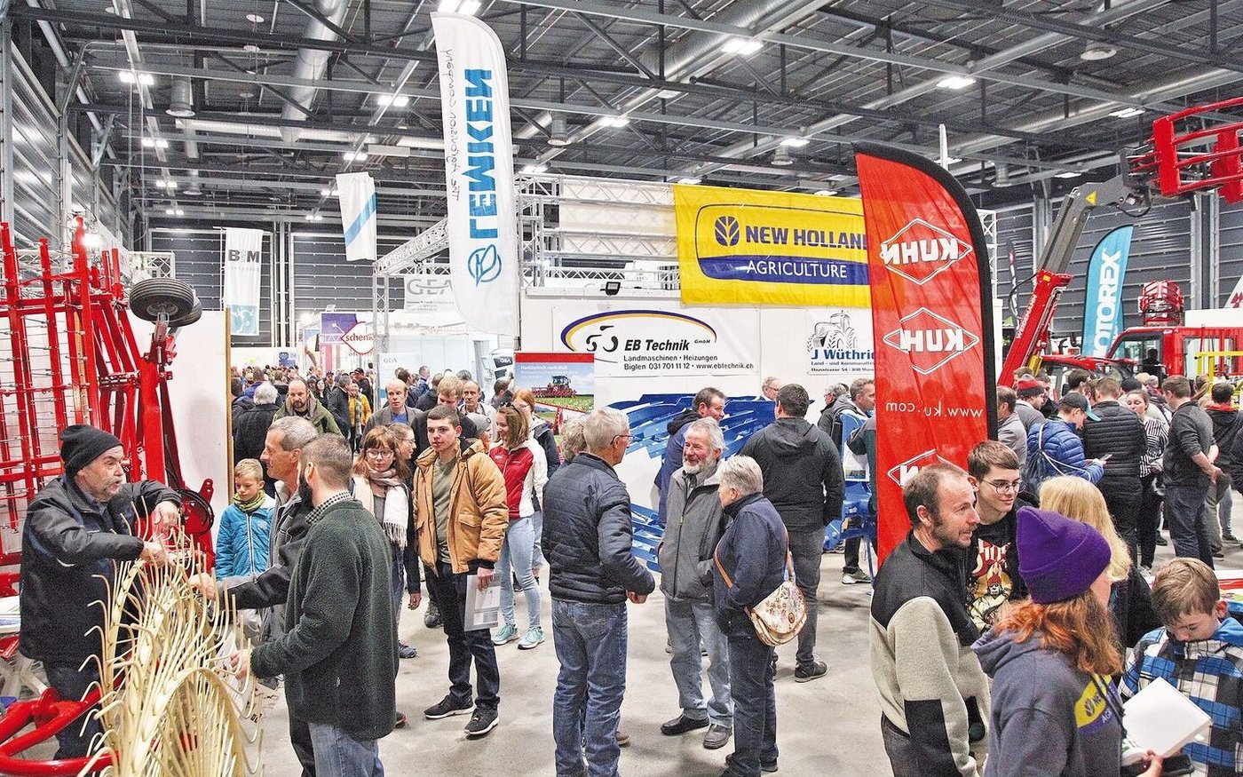 Die Agrimesse im bernischen Thun findet heuer zum 22. Mal statt. Jährlich zieht sie rund 20 000 Menschen an.