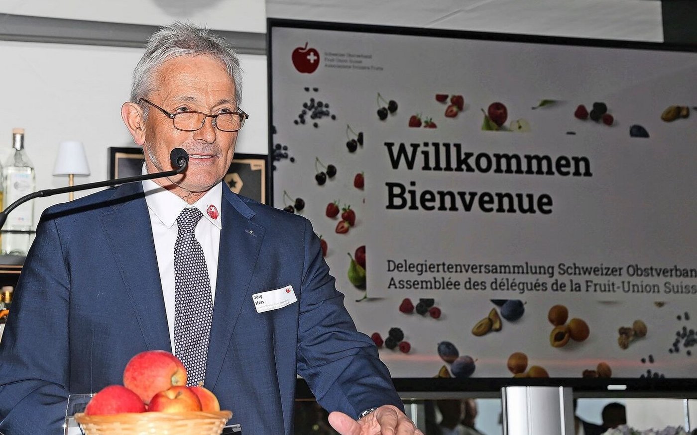 SOV-Präsident Jürg Hess konnte auf dem Motorschiff MS Rigi 45 Delegierte und eine grosse Zahl an Gästen begrüssen.