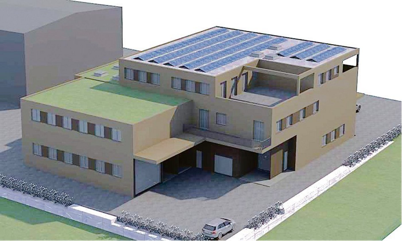 So könnte das neue «Fleischhuis» in Kerns aussehen. (Bild GFAG)