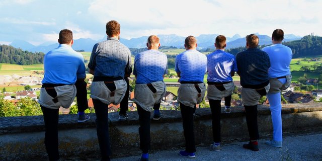 In diesem Jahr warteten die Schwinger vergebens auf ihren Einsatz im Sägemehl. (Bild MSF)