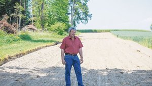 Gallus Schafer liess Gallus Schafer liess sich für die Acker-BFF von einem Biologen beraten, aber die Ämter winkten ab.