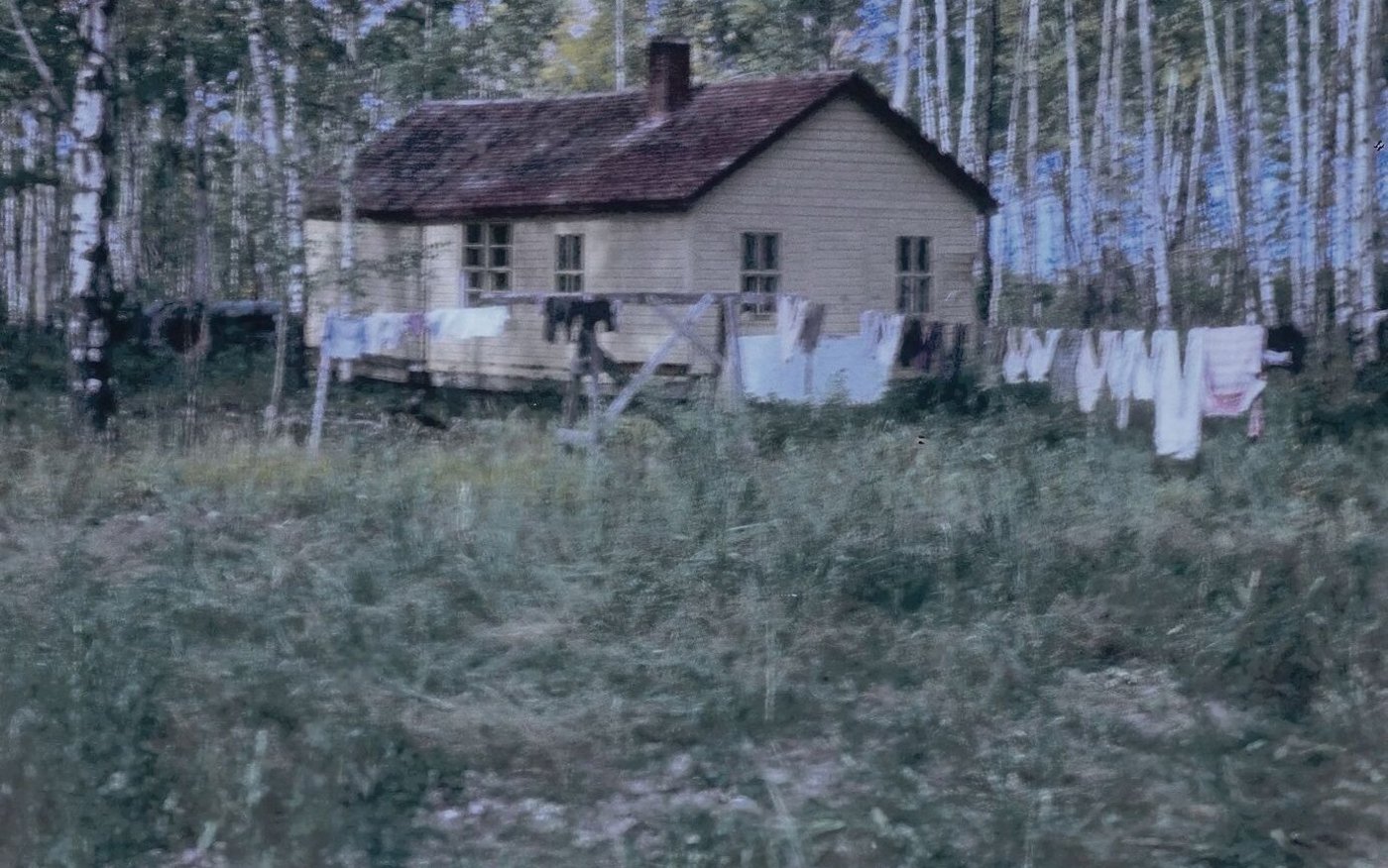 Was ihre Mutter wohl gedacht habe, als sie das erste Mal die Wäsche hier aufhängte, fragt sich Marianne Stamm. 