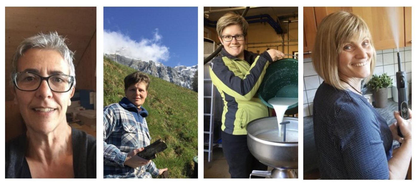 jede Präsidentin der kantonalen Bäuerinnenverbände spürt die Vor- und Nachteile der Corona-Krise. (Bilder zVg / Montage jsc)