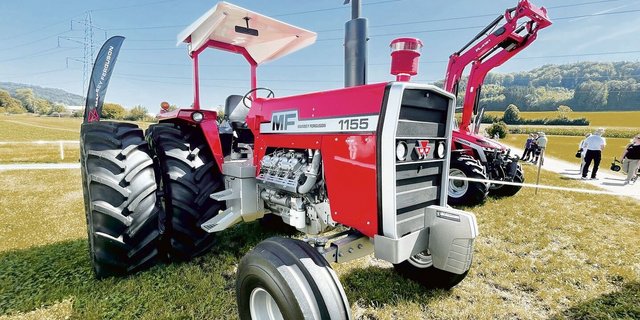 Ersatzteile sind nur in Nordamerika erhältlich, dafür trumpft der MF 1155 mit «speziellen Motorsound», so der Besitzer.
