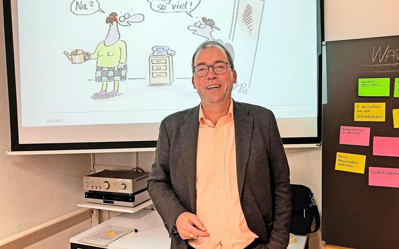 Bei Hofübergaben sei es besonders wichtig, dass man Unbewusstes wie Ängste und Unsicherheiten anspreche, sagte der Betriebsberater Claude Gerwig.