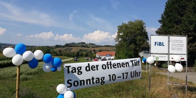 Am Sonntag fand der Tag der offenen Tür am FiBL in Frick statt. (Bild Katrin Erfurt)