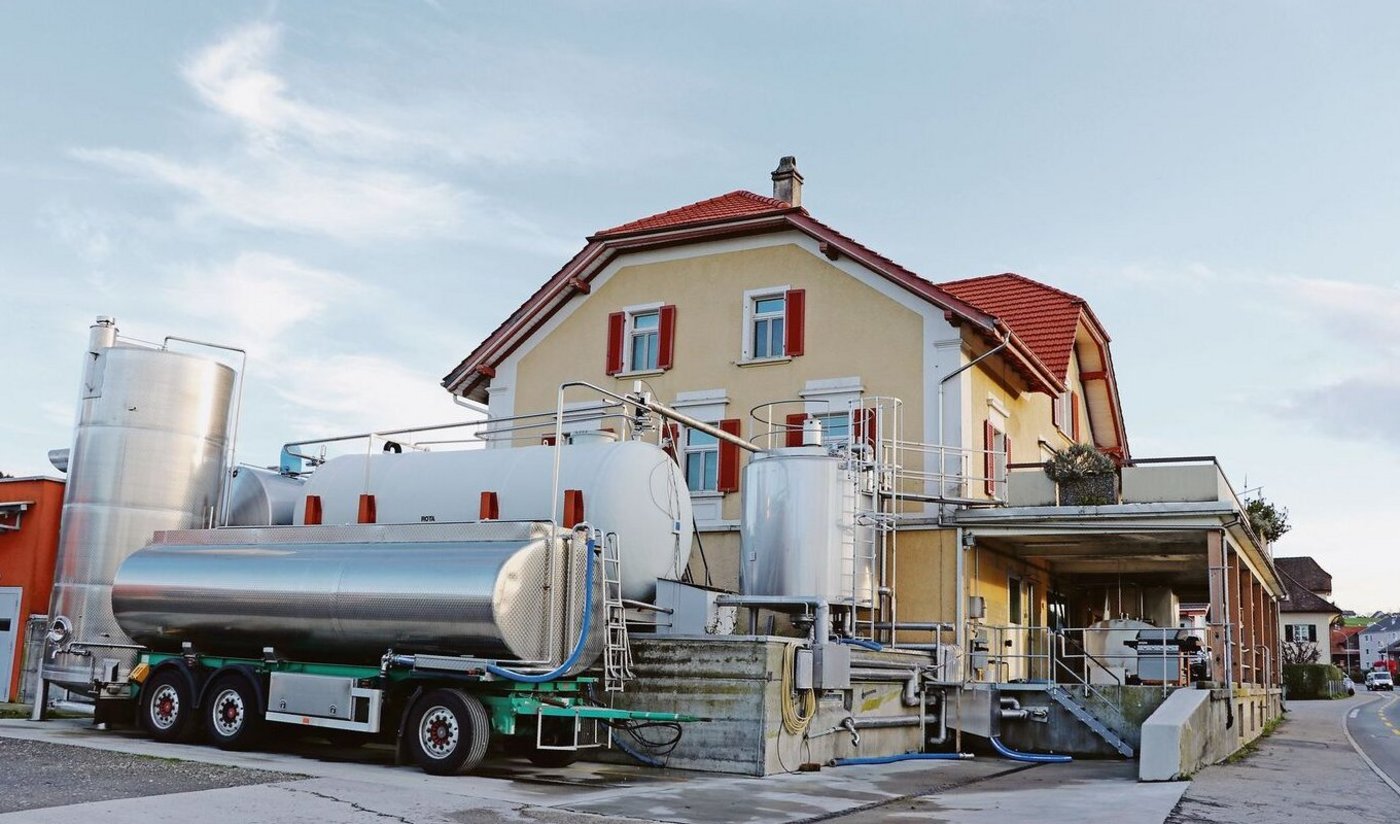 Spätestens Ende April 2024 wird hier nicht mehr produziert: Emmentaler-Käserei in Neudorf.