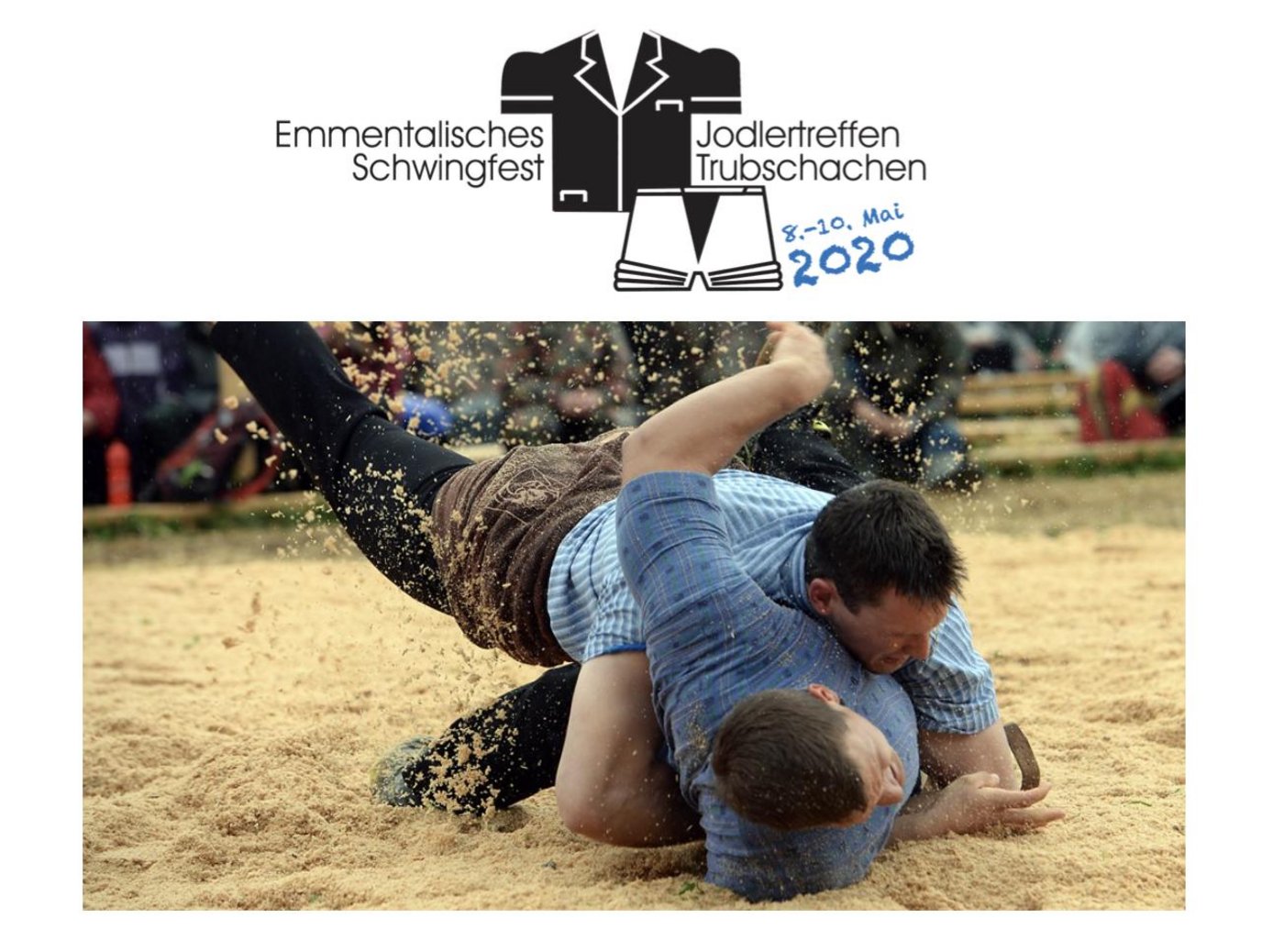 Anfang Mai sollten neben dem Emmentalischen Schwingfest noch weitere Veranstaltungen stattfinden. (Fotomontage jsc)