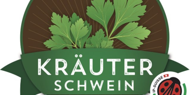 Das Logo für Kräuterschwein-Produkte. (Bild BauZ)