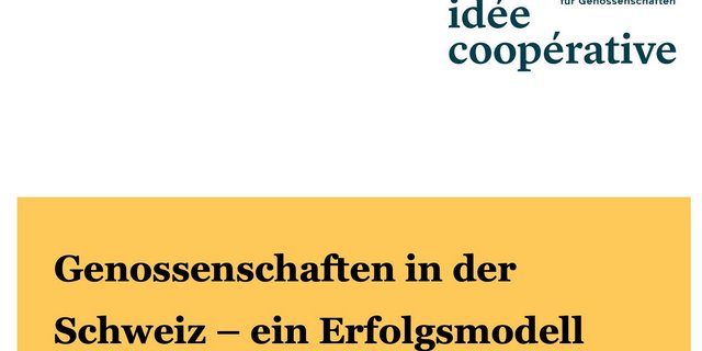 Der Genossenschaftsmonitor hält fest, dass Genossenschaften für die Schweiz wichtig sind. Die 20 grössten sind beispielsweise für 15% des BIP verantwortlich. (Bild Screenshot)