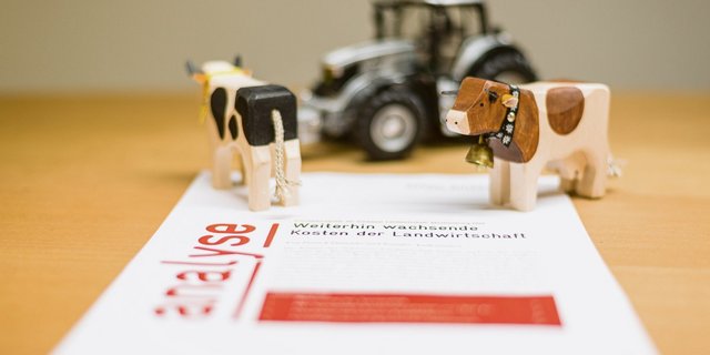Die Analyse von Avenir Suisse kommt zum Schluss, dass die Kosten für die Landwirtschaft weiterhin wachsen. Der Nutzen werden hingegen nur mangelhaft beleuchtet.(Bild hja)