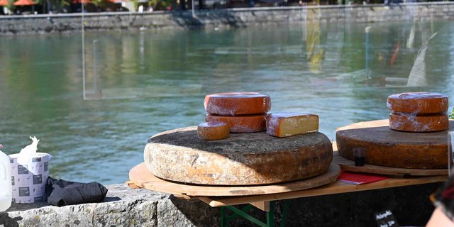 Solothurn bietet mit der Aare ein besonderes Ambiente für den Chästag. (Bilder BauZ/Andrea Wyss)