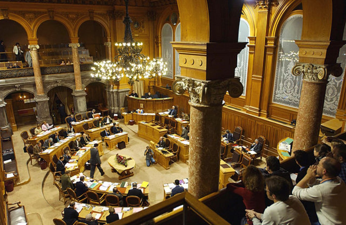 Endstation Komission: Werner Luginbühl und Roberto Zanetti brachten es mit ihrem Antrag nicht einmal bis ins Stöckli. (Bild pd) 