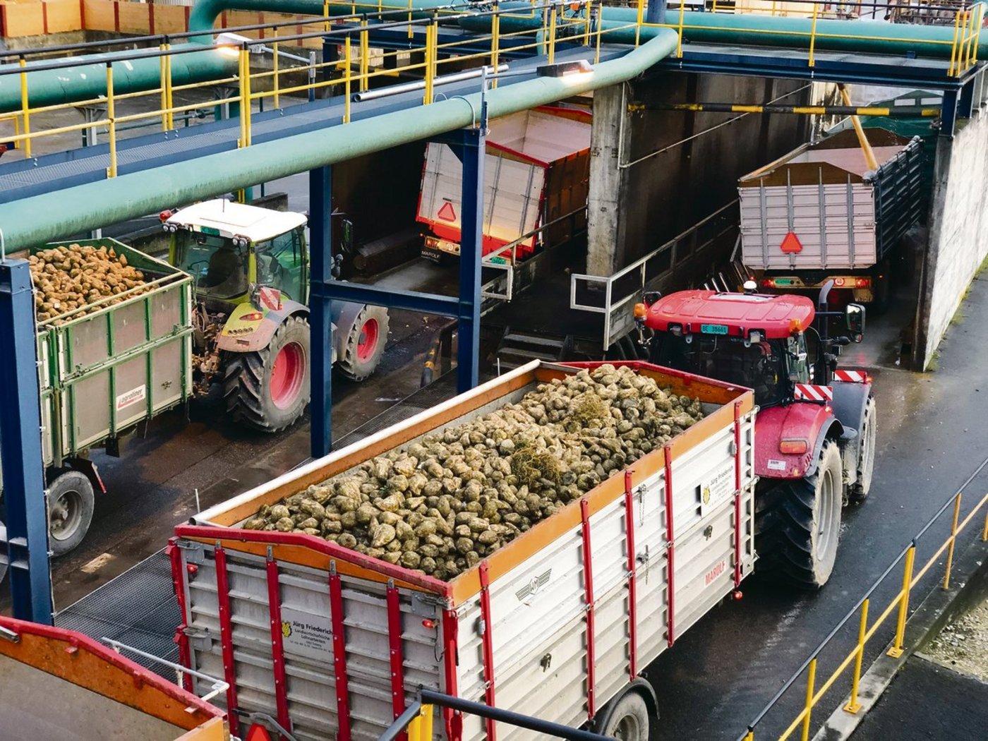 Die Verarbeitung läuft. (Bild BauZ)