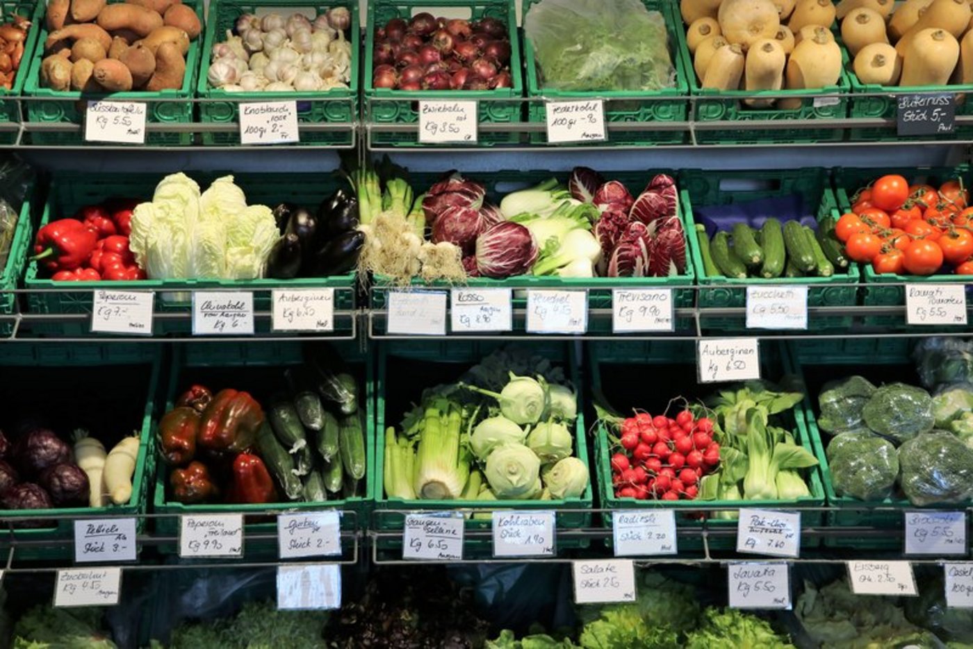 Wie viel soll mein Gemüse kosten? (Bild Ruth Aerni) 