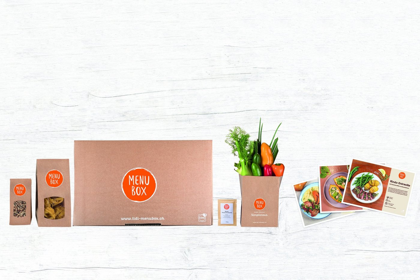 Die Gerichte der Menuboxen von Lidl wechseln wöchentlich. (Bild zVg)