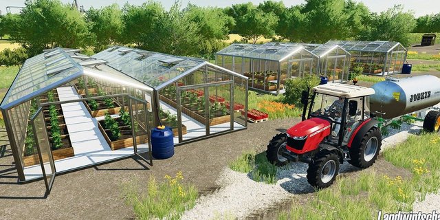 Im LS 22 soll dank der neuen Gewächshäuser auch im virtuellen Winter etwas gedeihen.