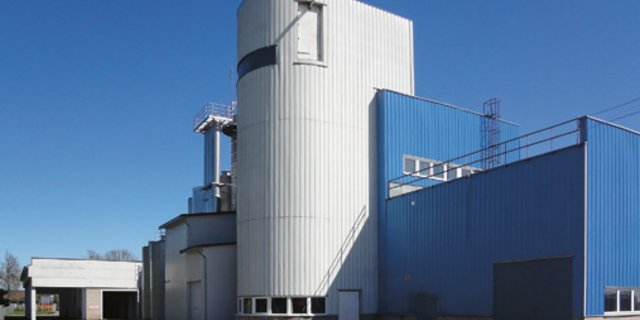 Das Milchproteinwerk in Medeikiai (Litauen), das Hochdorf verkauft hat. (Bild Hochdorf)